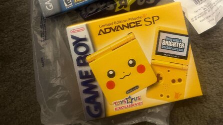 Gamer-Eltern finden originalverpackten GBA SP im Pikachu-Design in der Rumpelkammer - Damals bezahlten sie 80 Dollar, heute ist das Teil mehrere Tausend wert