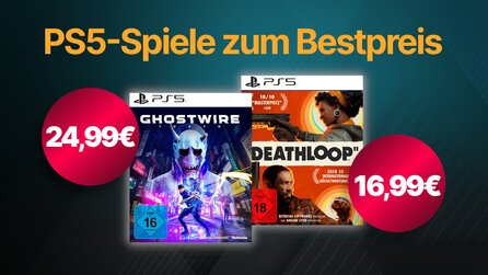 PS5-Spiele im Angebot: Ghostwire Tokyo + Deathloop jetzt zum Bestpreis holen [Anzeige]