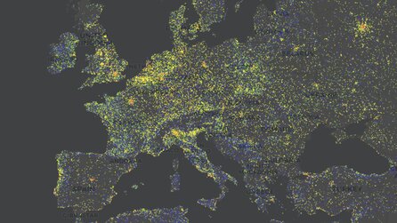 Die krasseste Map, die ihr heute sehen werdet: Wissenschaftler haben eine 3D-Weltkarte veröffentlicht, auf der man die Höhe von über 2,75 Milliarden Gebäuden erkennen kann