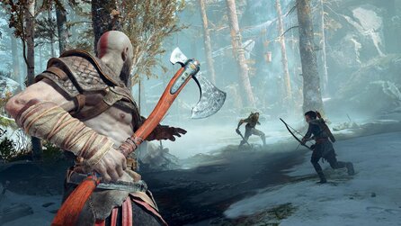 God of War - Gameplay-Video zeigt RPG-System: Ausrüstung craften, Werte + mehr