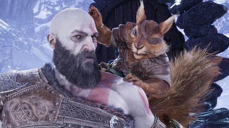 God of War Ragnarök lässt euch das Eichhörnchen zur Weißglut treiben (ihr Monster)