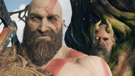 God of War Ragnarök lässt Kratos noch mehr mit seinem Essen spielen