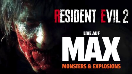 GamePro live auf MAX - Wir spielen das Resident Evil 2-Remake heute Abend im Livestream