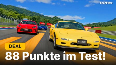 PS5-Rennspielhit jetzt 50€ günstiger im Top-Angebot: 500 Fahrzeuge und 88 Punkte im Test!
