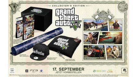 Grand Theft Auto 5 - Details zu den Inhalten von Special und Collectors Edition