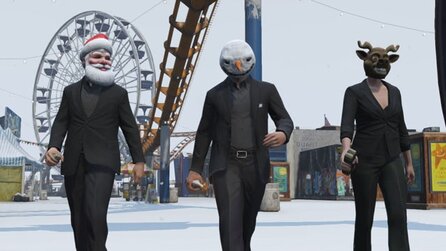 Grand Theft Auto Online - Wintereinbruch im Online-Part von GTA 5: Schnee und Weihnachten in Los Santos