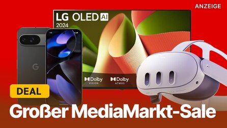 Neuer MediaMarkt-Sale gestartet: Hunderte Angebote vom OLED 4K-Fernseher bis zur Meta Quest 3 – Das sind die 10 besten Deals!