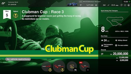 Gran Turismo Sport - GT League