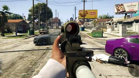 GTA 5 - First-Person-Modus im Gameplay-Trailer