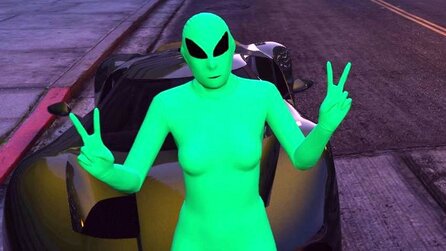 In GTA Online tobt ein Alien-Krieg + Rockstar mischt mit