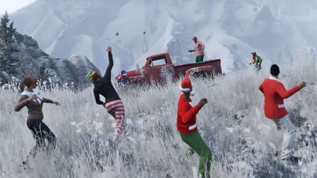 GTA Online - Schnee-Update über Nacht live, Schneeballschlachten wieder möglich