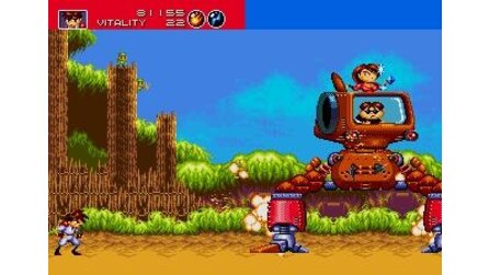Gunstar Heroes Sega Mega Drive
