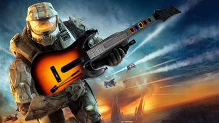 Halo 3 war ihm zu einfach - Fan spielt Shooter mit Guitar Hero-Controller durch