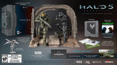 Halo 5 - Collectors-Edition auf Wunsch doch mit Datenträger