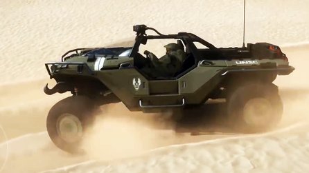 Halo in Forza Horizon 4 - Video zeigt Warthog und die Bonus-Strecke mit Alien-Angriff