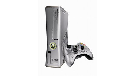 Xbox 360 - Halo: Reach-Bundle - Konsole kommt im silbernen Halo-Look