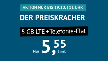Handyvertrag – 5 GB LTE und Telefon-Flatrate jetzt für nur 5,55€ im Monat [Anzeige]