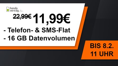 Handyvertrag – 16 GB Datenvolumen + Telefon- + SMS-Flat zum Toppreis [Anzeige]