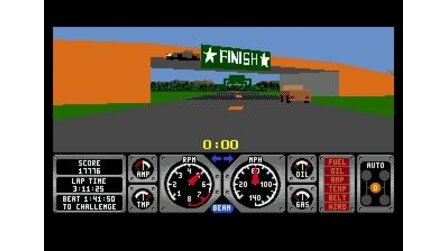Hard Drivin Sega Mega Drive