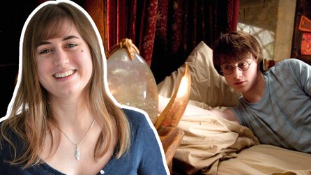 Ich stand am echten Harry Potter-Set und erst da habe ich begriffen: die Betten sind alle viel zu kurz!
