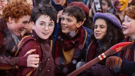 Die Harry Potter-Serie hat allein für das Quidditch-Spiel über sieben Stunden Material gedreht - auf dem nicht mal Besen zu sehen sind