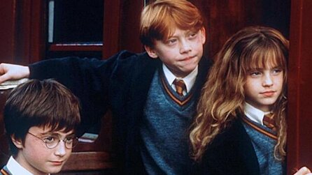 In den Harry Potter-Filmen machen Harry, Ron und Hermine tatsächlich ihre echten Hausaufgaben