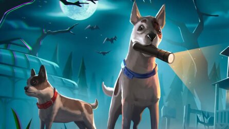 Teaserbild für Dieses Cozy-Horrorspiel erobert gerade die Steam-Wishlists und steckt euch als Hundebabys in ein Haus voller Monster