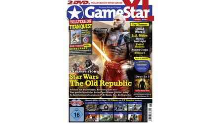 GameStar 0911 - Ab heute am Kiosk - Star Wars, Guild Wars, Minecraft