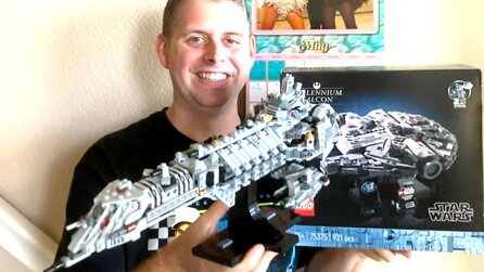 LEGO-Fan verwandelt das Millennium-Falken-Set In in ein Warhammer 40K-Schlachtschiff, ohne Extrateile zu benutzen