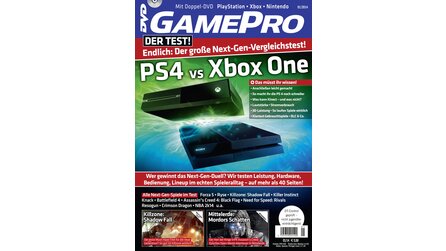 GamePro 012014 - Ab sofort am Kiosk - PS4 vs. Xbox One - Der große Vergleichstest!