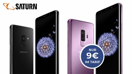 Samsung Galaxy S9 und S9 Plus - Bei Saturn für einmalig 9 Euro im Tarifangebot