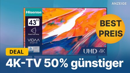 4K-TV für 249€ sichern: Diesen Fernseher könnt ihr jetzt 50% günstiger im Weihnachtsangebot abstauben