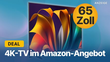 65 Zoll 4K-TV im Amazon-Angebot: Schon vor dem Prime Day diesen brandneuen Fernseher zum Sparpreis sichern!