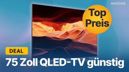 75 Zoll QLED 4K-TV im Top-Angebot: Jetzt ist dieser 144Hz-Fernseher ein echtes Schnäppchen!