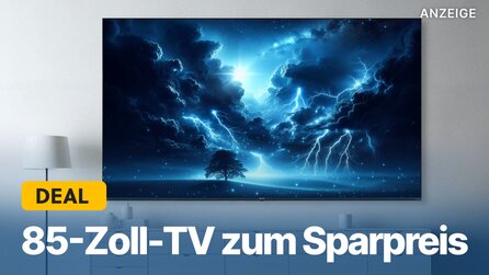 85 Zoll QLED-TV zum besten Preis aller Zeiten: Amazon lässt euch jetzt einen Riesen-4K-Fernseher im Schnäppchen-Angebot abstauben!