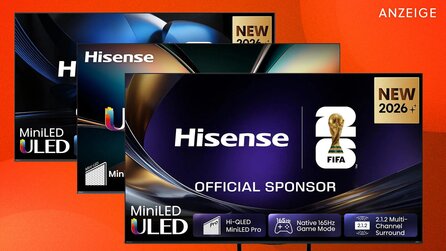 Vom 55-Zoll-Wunder bis zum 75-Zoll-Giganten: MediaMarkt gibt euch massive Rabatte auf die besten Gaming-TVs von Hisense