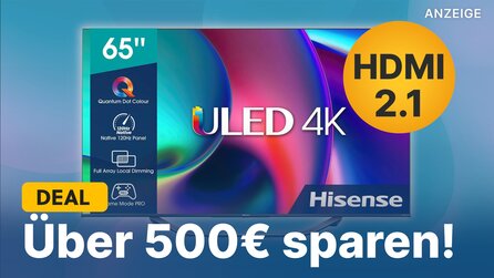 Gaming-TV mit über 500€ Rabatt: 65 Zoll Smart TV mit 120Hz und HDMI 2.1 für PS5 im Angebot