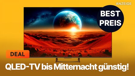 75 Zoll QLED 4K-TV heute sagenhaft günstig bei Amazon: Dieser 144Hz-Fernseher ist das Top-TV-Angebot des Cyber Monday Sales!