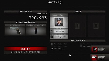 Hitman: Absolution - Auftragsmodus-Tutorial: Auftrag erstellen