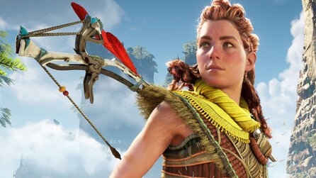 Aloy sieht im Horizon Zero Dawn-Remaster für PS5 ganz anders aus als im PS4-Original - Vergleichsbild zeigt, wie sehr sie sich verändert hat