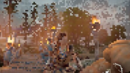 Horizon Zero Dawn: So sieht der PS4-Hit in pixeliger 72p-Auflösung aus