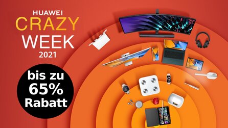 Huawei Crazy Week – Smartphones, Laptops, Monitore und mehr im Angebot [Anzeige]