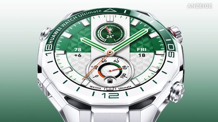 Sieht aus wie eine Schweizer-Taucheruhr, kommt aber aus dem Fernen Osten! Huaweis neuste Uhr ist wunderschön!