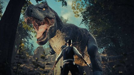 In diesem abgedrehten neuen PS5-Shooter müsst ihr als Cowboy gegen Dinos kämpfen