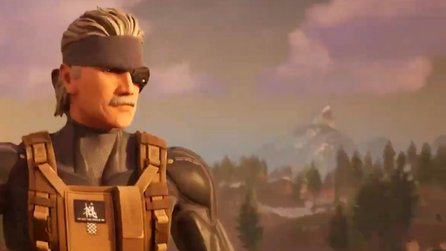 In Fortnite schleicht jetzt auch Snake aus Metal Gear Solid herum - inklusive Pappkartons!