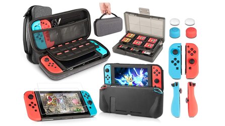 Amazon – Nintendo Switch Zubehör-Bundle jetzt günstig im Angebot [Anzeige]