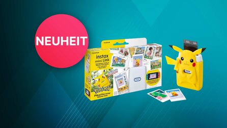 Jetzt kaufen: Instax Mini Link Fotodrucker mit Pikachu Case [Anzeige]