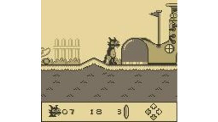 Itchy + Scratchy in Miniature Golf Madness Game Boy