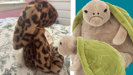 Jellycat-Fan kauft exklusiven Hasen und bei der Lieferung kommt der Schock - der Arm ist falsch herum angenäht