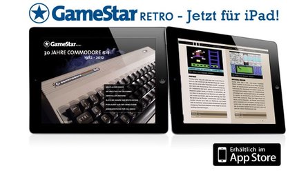 Jetzt auf dem iPad: GameStar Retro - Die Erstausgabe mit einem großen Special zum C64-Jubiläum